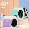 Cross-border best-selling cat bags, fashionable and breathable square cat backpacks, dropshipping, foldable portable pet bags for going out wholesale details Picture